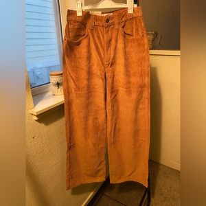 CottonOn Orange corduroy pant. New w/tags. Size 2 (would fit size 4 better)